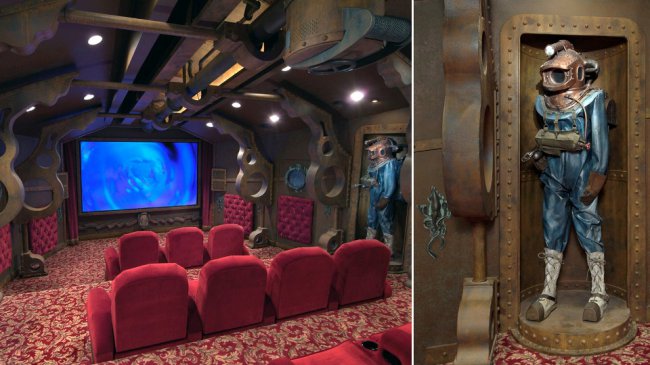 Фантастические дизайны домашних кинотеатров