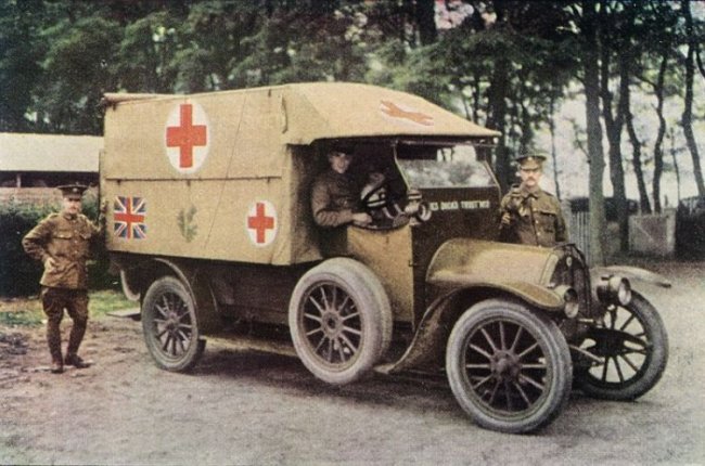 Снимки Первой мировой войны от пионеров автохрома