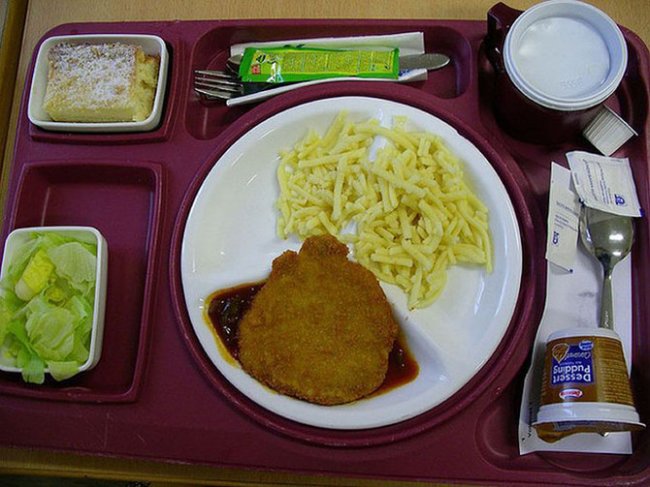 Чем кормят в госпиталях разных стран
