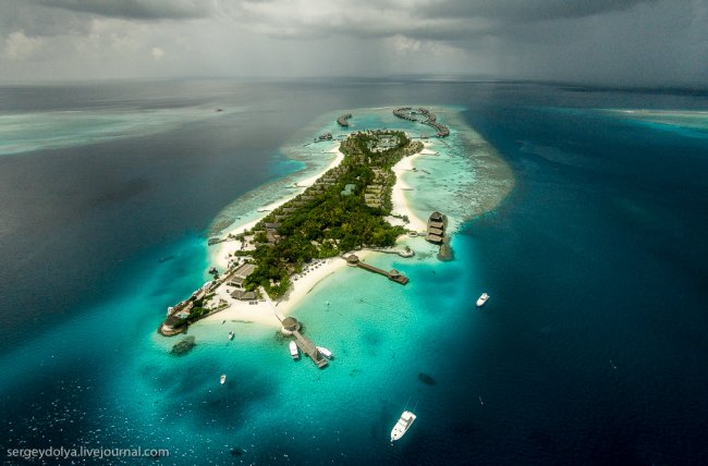 Самый роскошный отель на Мальдивах Jumeirah Vittaveli