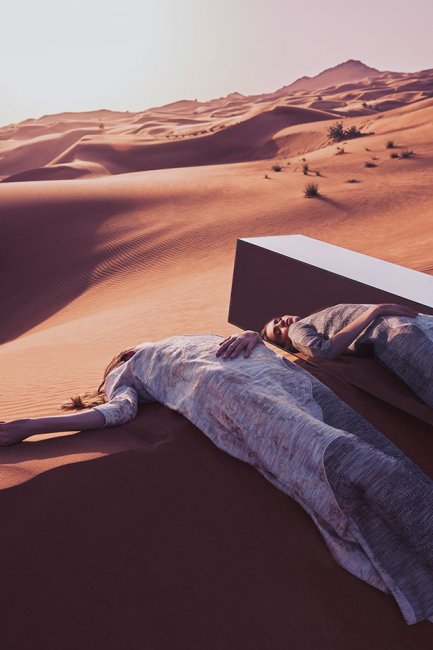 Анжелика Банах в Harper’s Bazaar Art Arabia