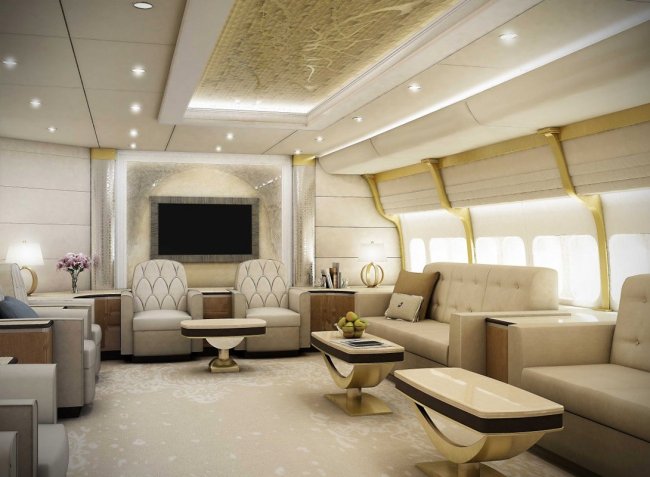 Как выглядит Boeing 747 VIP