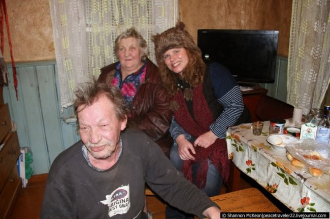Один день американки в российской деревне