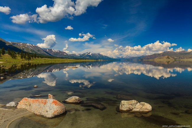 Самое красивое озеро Монголии