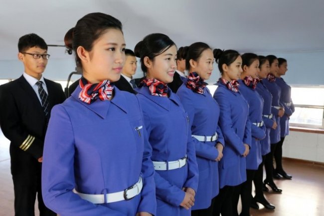 Набор на должности стюардесс в Китае