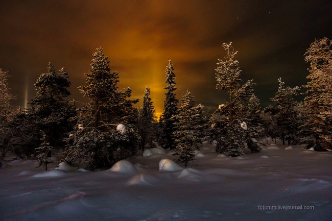 Финляндия. Снежные ландшафты