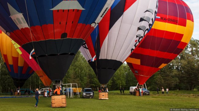 Фестиваль воздухоплавателей в Старой Руссе 2016