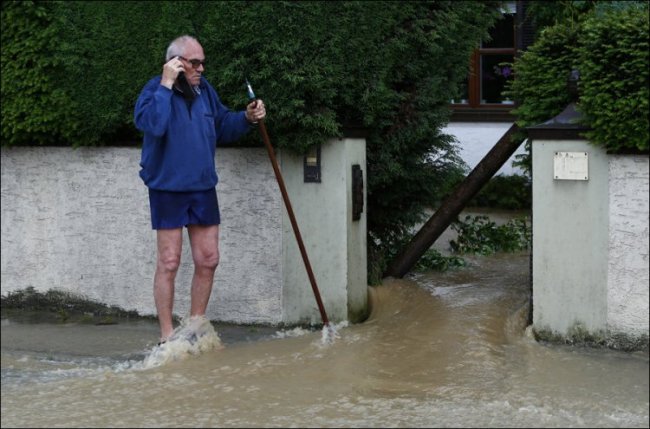 После наводнения в Германии