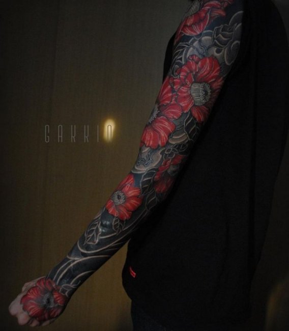 Костюмы из чернил от японского татуировщика