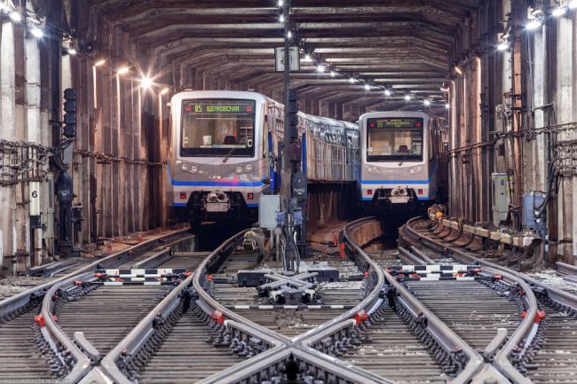Подземные тоннели московского метро