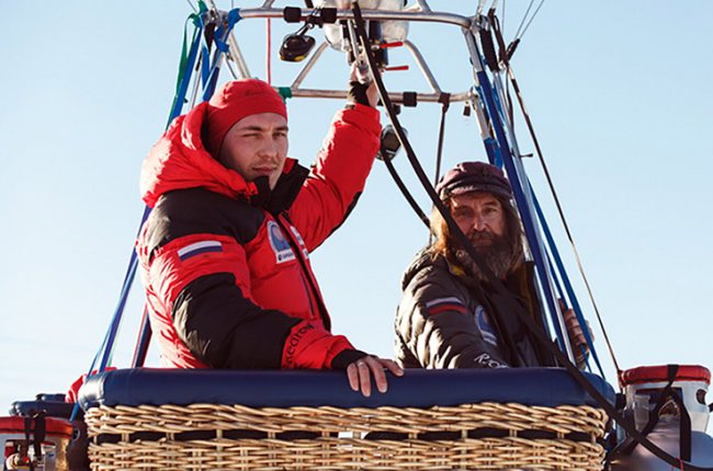 Конюхов и Меняйло совершили самый длинный в мире полёт на воздушном шаре