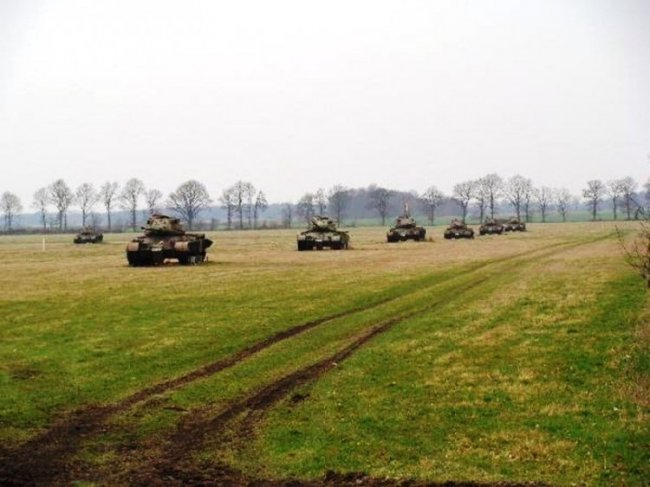 Кладбище танков возле города Зегель