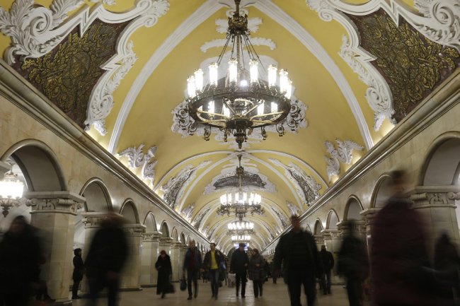 Прогулка по Московскому метро