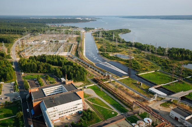 Крупнейшая парогазовая установка в России