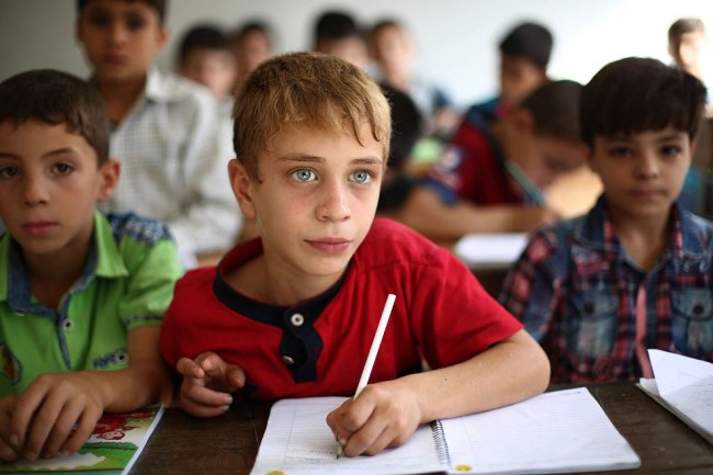 Как ходят в школу в Сирии