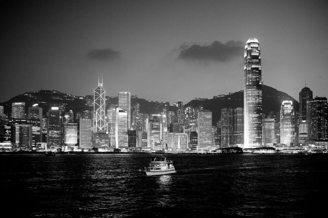 Черно-белый Гонконг