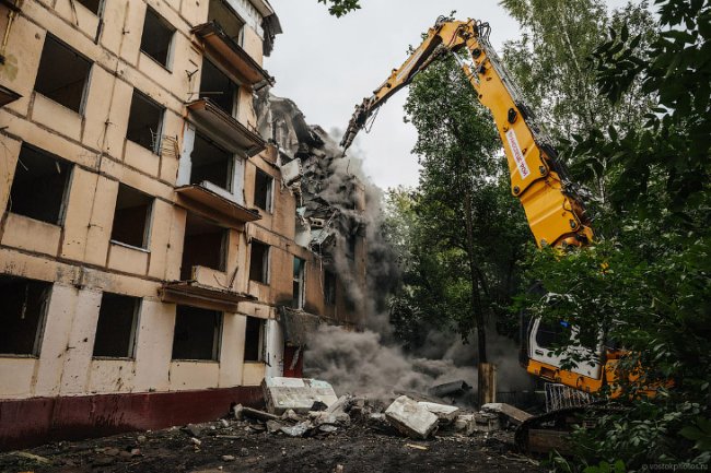 Снос по реновации в Москве. Как это происходит