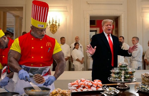 Новый мем: Шеф-повар Белого дома Андре Раш