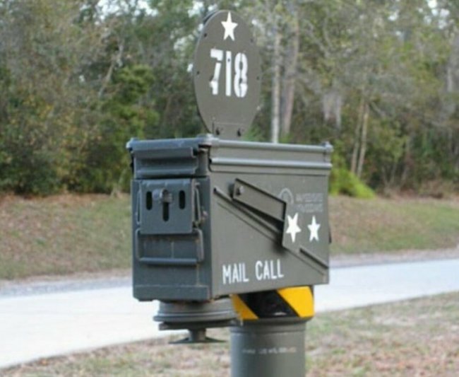 Очень необычные почтовые ящики