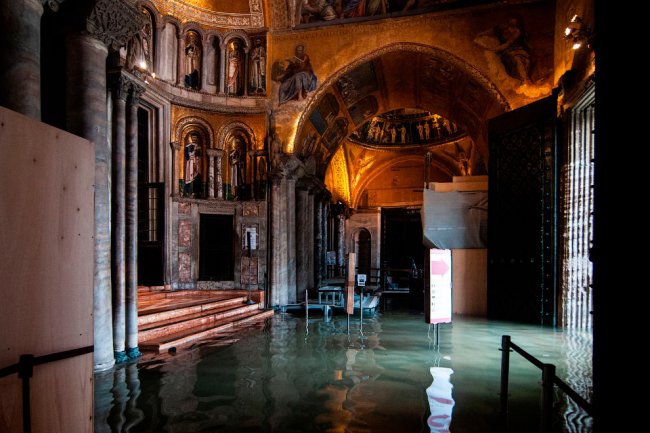 Наводнение в Венеции 2019
