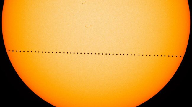 Проход Меркурия по диску Солнца