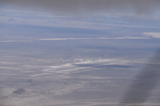 Пилот сделал удивительные снимки Зоны 51