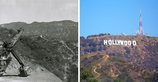 Знаменитые постройки до и после их появления (10 фото)