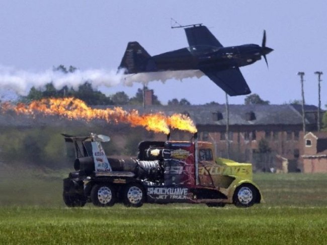 Shockwave - самый быстрый грузовик в истории который убил своего пилота