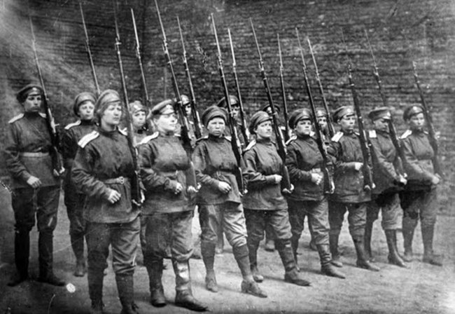 Как воевали женские батальоны смерти Марии Бочкарёвой