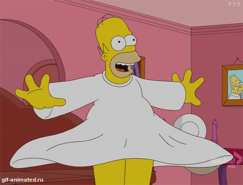 Симпсоны - Simpsons - гифки, гиф, gif, анимации