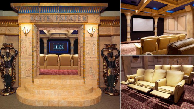 Фантастические дизайны домашних кинотеатров