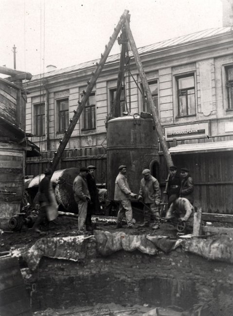 Как строили первую очередь Московского метрополитена