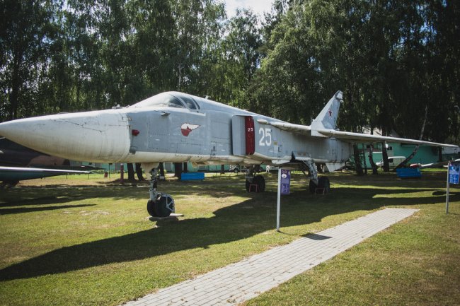Музей авиации и Минск с высоты птичьего полета