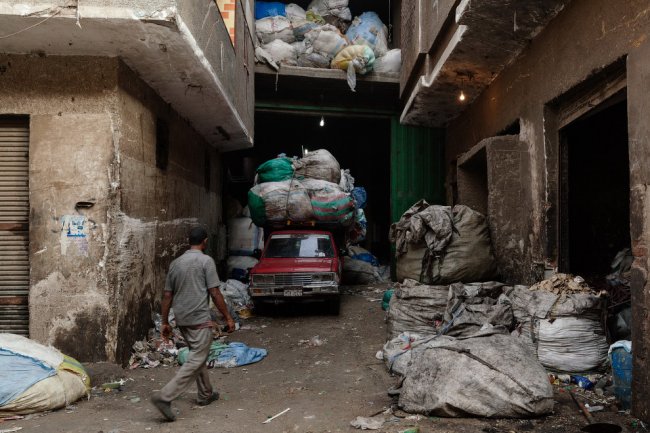 Город мусорщиков в Египте