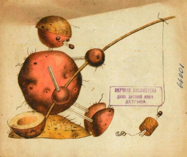 Игрушки из картошки 1931 год