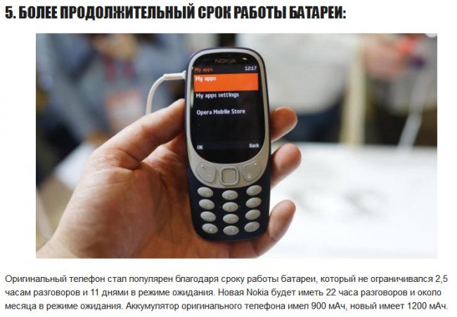 10 лучших функций телефона Nokia 3310
