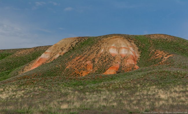 Пейзажи красной планеты на горе Богдо