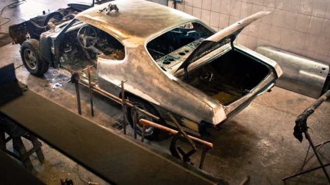 Восстановление Pontiac GTO 1970 The Judge