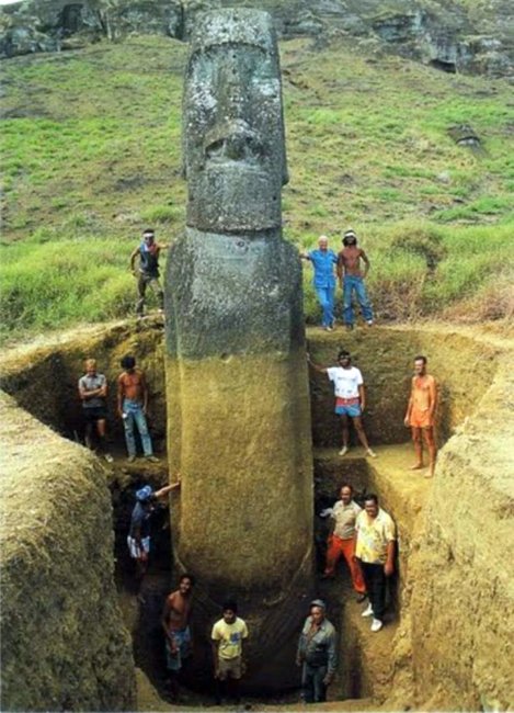 Моаи – каменные сторожа острова Пасхи